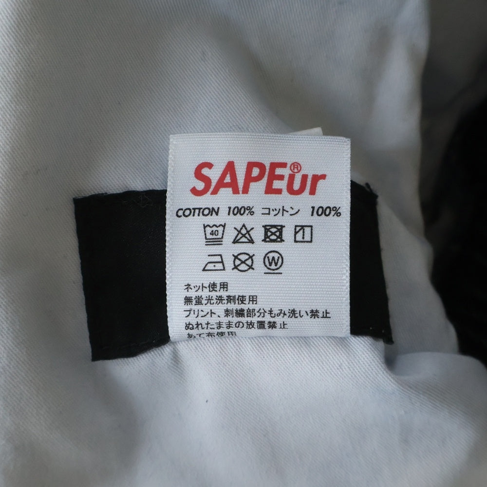 SAPEur(サプール) 21AW DENIM TRACK PANTS デニムトラックパンツ インディゴ