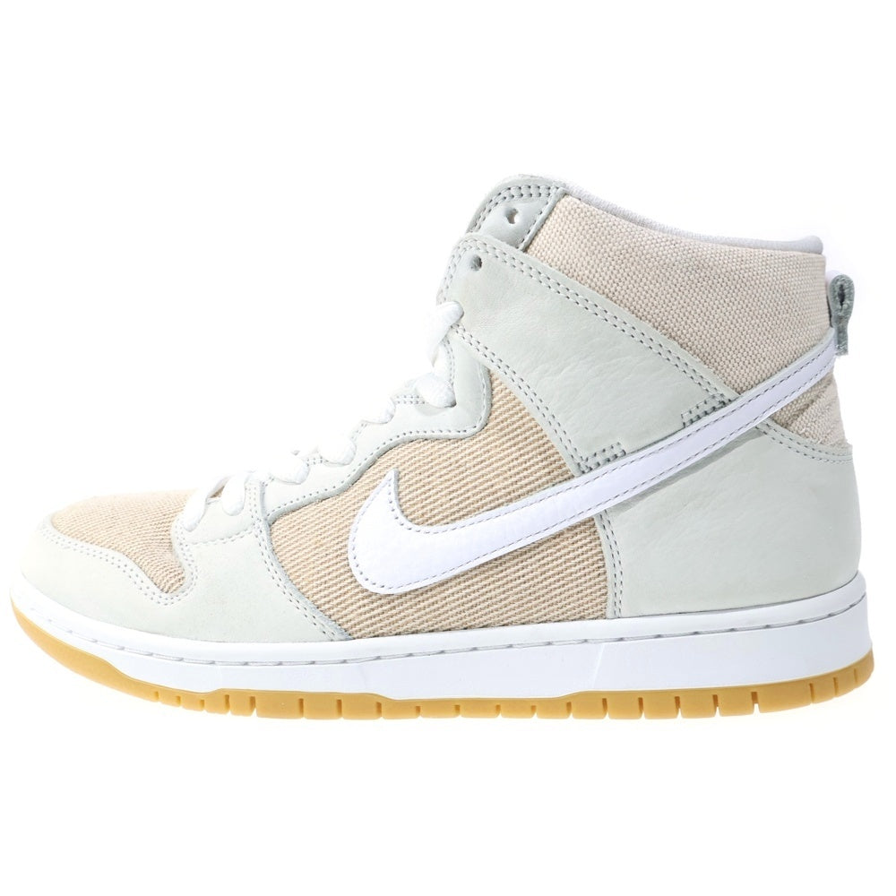 NIKE SB(ナイキエスビー) DUNK HIGH PRO ISO SAIL ダンクハイ セイル ハイカットスニーカーシューズ アイボリー US9/27cm DA9626-100