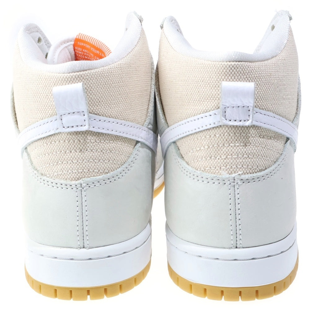 NIKE SB(ナイキエスビー) DUNK HIGH PRO ISO SAIL ダンクハイ セイル ハイカットスニーカーシューズ アイボリー US9/27cm DA9626-100