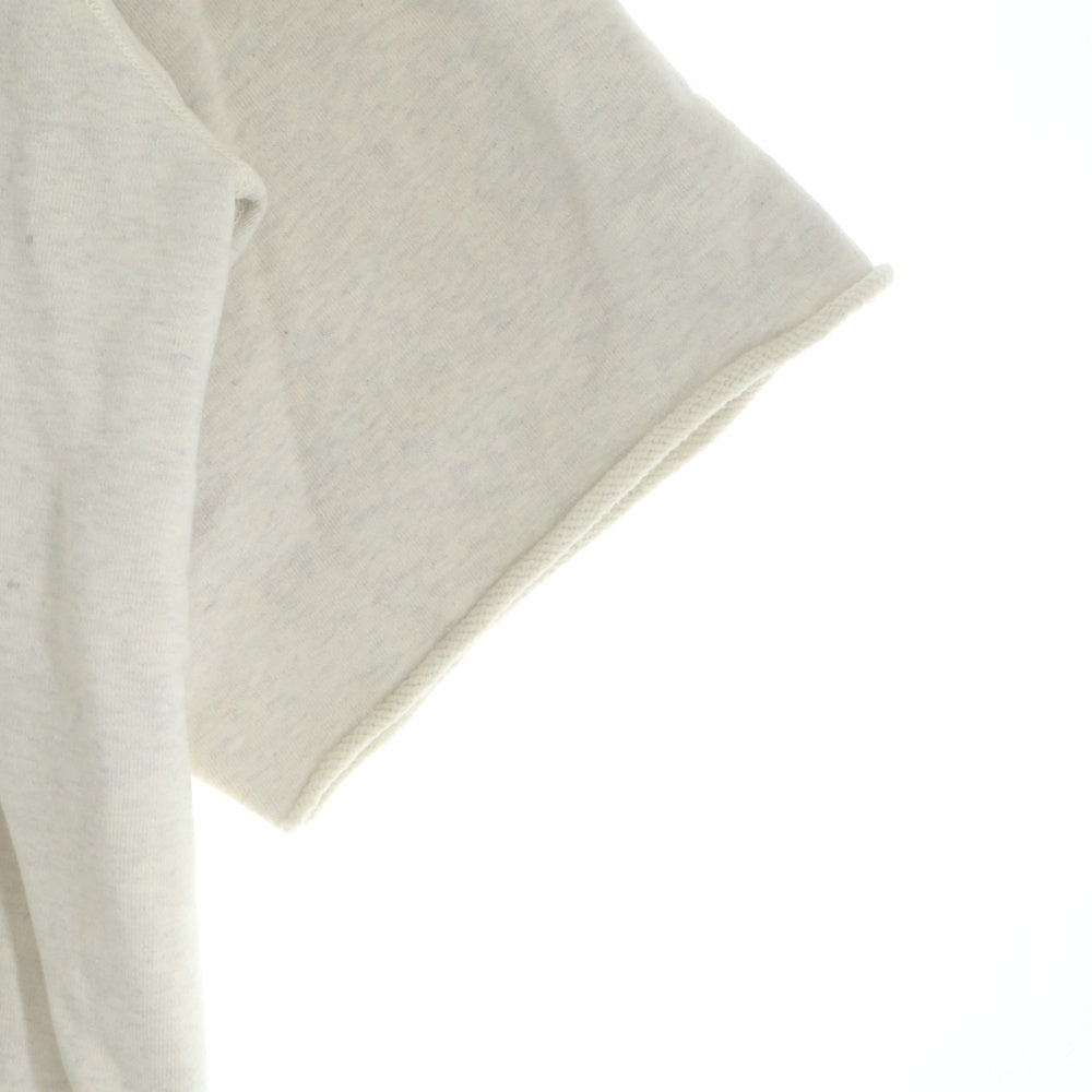 SAINT MICHAEL(セントマイケル) 21AW ×Emotionally Unavailable EU STM SS SWEAT エモーショナリーアンベイラブル 半袖スウェットTシャツ アイボリー EU-A21-0000-052