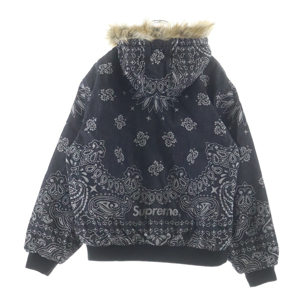 SUPREME(シュプリーム) 25SS Bandana Jacquard Denim Hooded Work Jacket