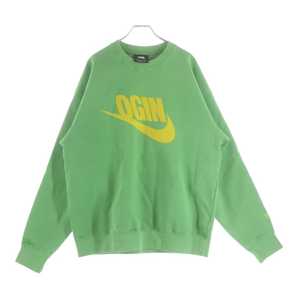 NIKE(ナイキ) ×NIGO AS NRG CREW FLEECE ニゴー クルーネック スウェット トレーナー グリーン FV5942-310