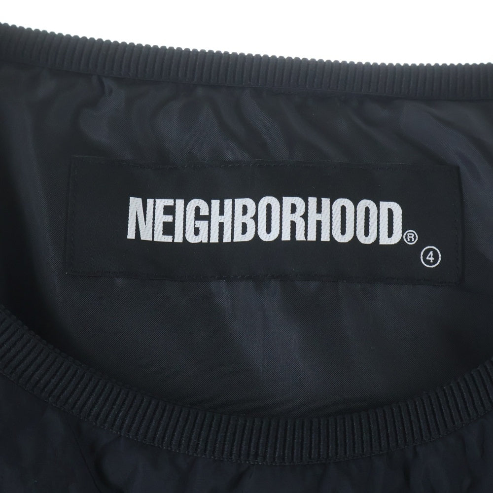 NEIGHBORHOOD(ネイバーフッド) 21AW PUFF/N-VEST パファー ナイロンベスト ブラック
