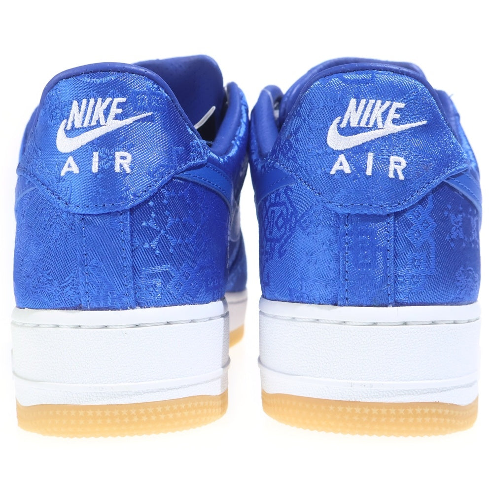 NIKE(ナイキ) ×CLOT AIR FORCE 1 LOW クロット エアフォース1 ローカットスニーカー ブルー US9/27cm CJ5290-400