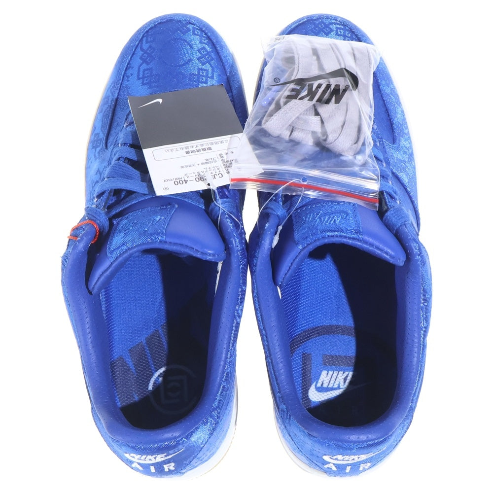 NIKE(ナイキ) ×CLOT AIR FORCE 1 LOW クロット エアフォース1 ローカットスニーカー ブルー US9/27cm CJ5290-400