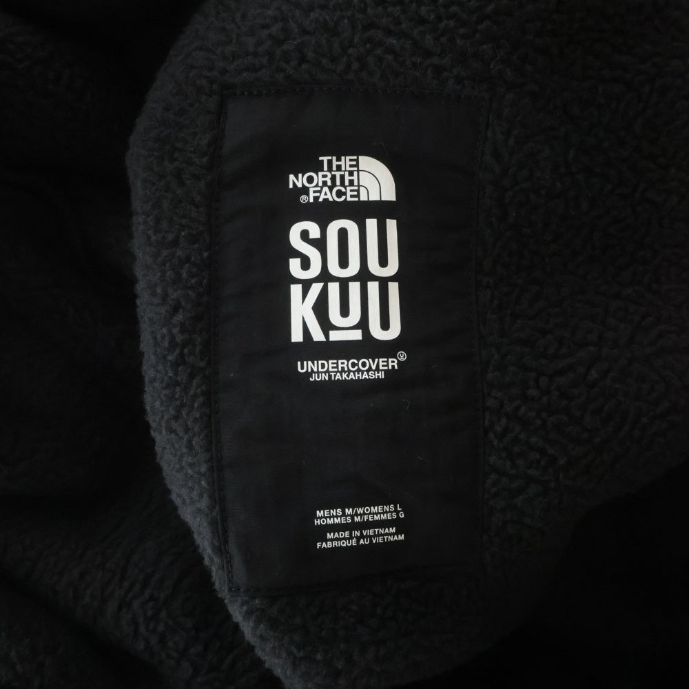 THE NORTH FACE(ザノースフェイス) ×UNDERCOVER SOUKUU Fleece Pants アンダーカバー ソウクウ フリース パンツ ブラック NF0A84S8