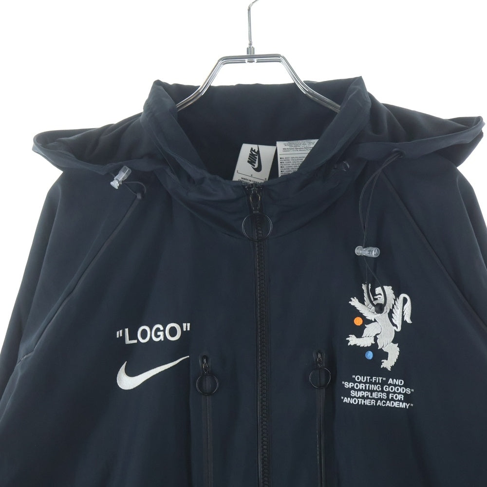 NIKE(ナイキ) 18SS ×OFF-WHITE Football Collection Track Jacket AA3298-01 フットボールコレクション トラックジャケット ナイロンジャケット ブルゾン AA3298-010