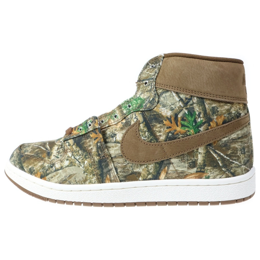 NIKE(ナイキ) JORDAN AIR SHIP SP Realtree Camo ジョーダン エアシップ SP リアルツリーカモ ハイカットスニーカー ブラウン US9.5/27.5cm FD1324-900