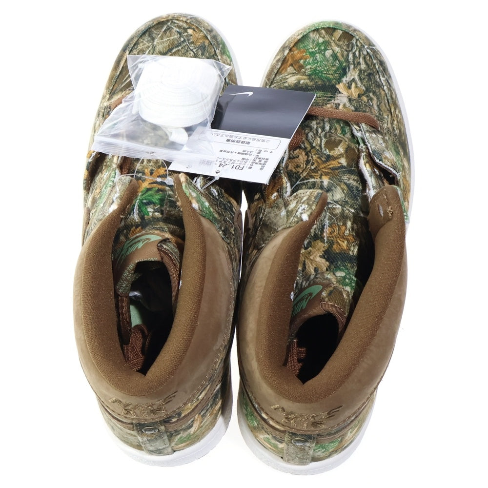 NIKE(ナイキ) JORDAN AIR SHIP SP Realtree Camo ジョーダン エアシップ SP リアルツリーカモ ハイカットスニーカー ブラウン US9.5/27.5cm FD1324-900