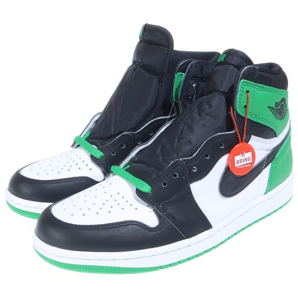 NIKE(ナイキ) AIR JORDAN 1 RETRO HIGH OG LUCKY GREEN エアジョーダン レトロ ラッキーグリーン ハイカットスニーカー グリーン/ホワイト US9.5/27.5cm DZ5485-031
