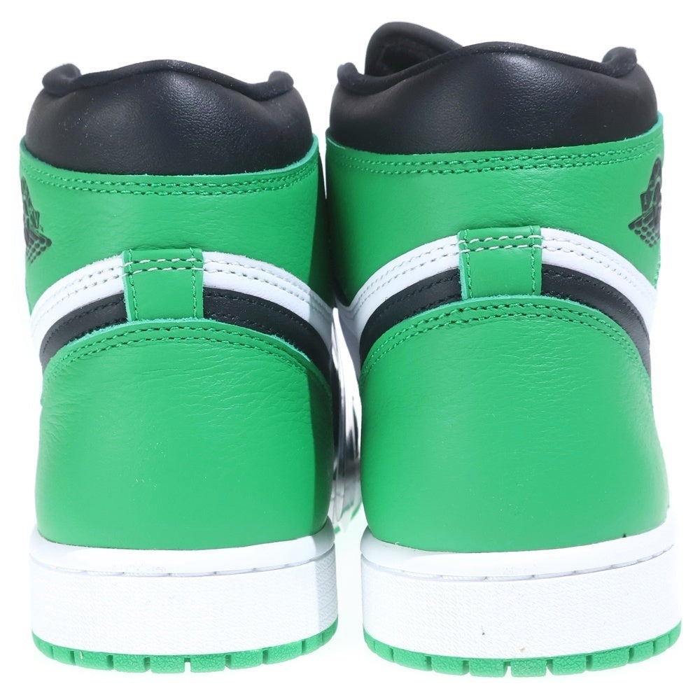 NIKE(ナイキ) AIR JORDAN 1 RETRO HIGH OG LUCKY GREEN エアジョーダン レトロ ラッキーグリーン ハイカットスニーカー グリーン/ホワイト US9.5/27.5cm DZ5485-031