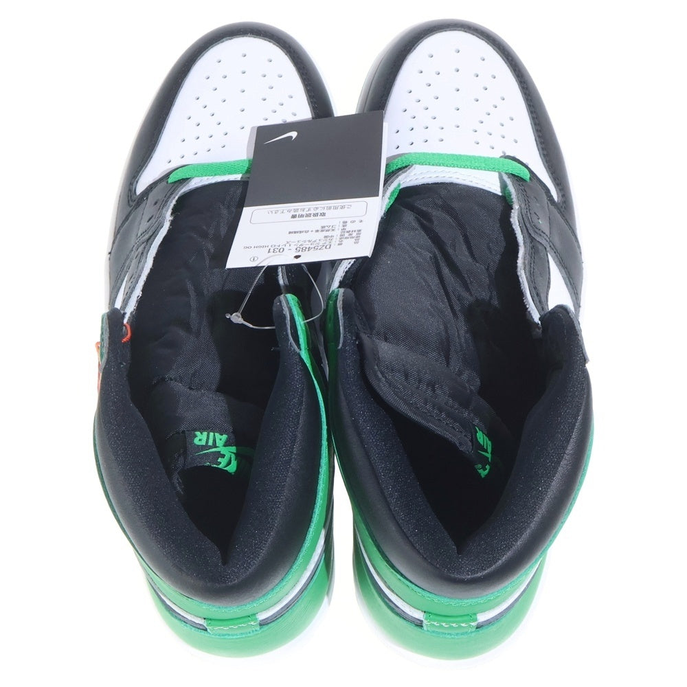 NIKE(ナイキ) AIR JORDAN 1 RETRO HIGH OG LUCKY GREEN エアジョーダン レトロ ラッキーグリーン ハイカットスニーカー グリーン/ホワイト US9.5/27.5cm DZ5485-031