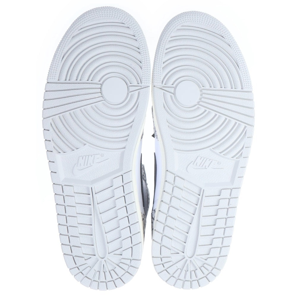 NIKE(ナイキ) AIR JORDAN 1 RETRO HIGH OG WHITE CEMENT ELEPHANT エアジョーダン1 ホワイトセメント サファリ ハイカットスニーカー US9.5/27.5cm DZ5485-052