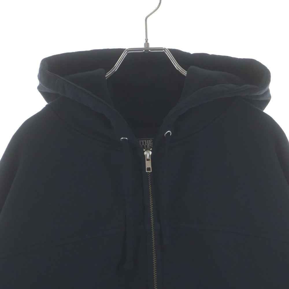 SUPREME(シュプリーム) 25SS ×Marithe Francois Girbaud Zip Up Hooded Sweatshirt ロゴ ジップアップ スウェットパーカー ブラック