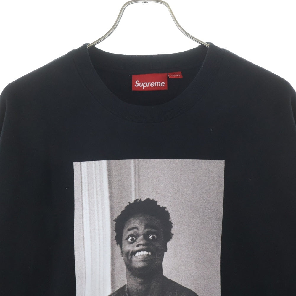 SUPREME(シュプリーム) 24AW ×Thrasher Crewneck スラッシャー スウェットクルーネックトレーナー ブラック