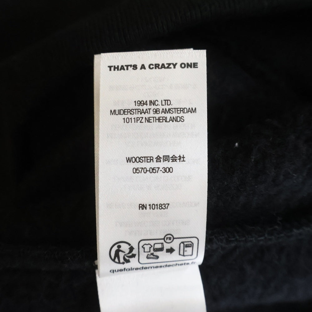 SUPREME(シュプリーム) 24AW ×Thrasher Crewneck スラッシャー スウェットクルーネックトレーナー ブラック