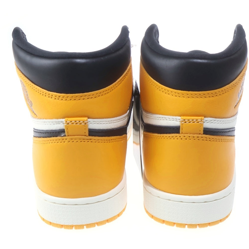 NIKE(ナイキ) AIR JORDAN 1 RETRO HIGH OG TAXI エアジョーダン 1 レトロ タクシー ハイカットスニーカー イエロー/ブラック US9.5/27.5cm 555088-711