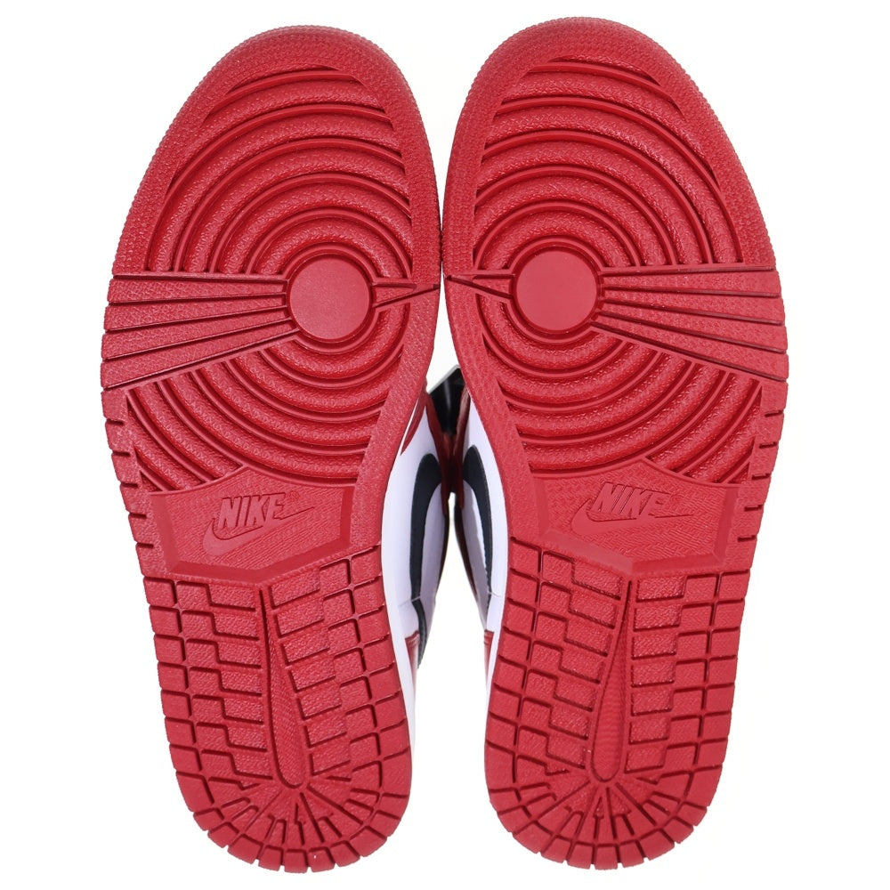 NIKE(ナイキ) 【観賞用 2015年製】AIR JORDAN 1 RETRO HIGH CHICAGO エアジョーダン1 ハイ シカゴ ハイカットスニーカー レッド/ホワイト US9/27cm 555088-101