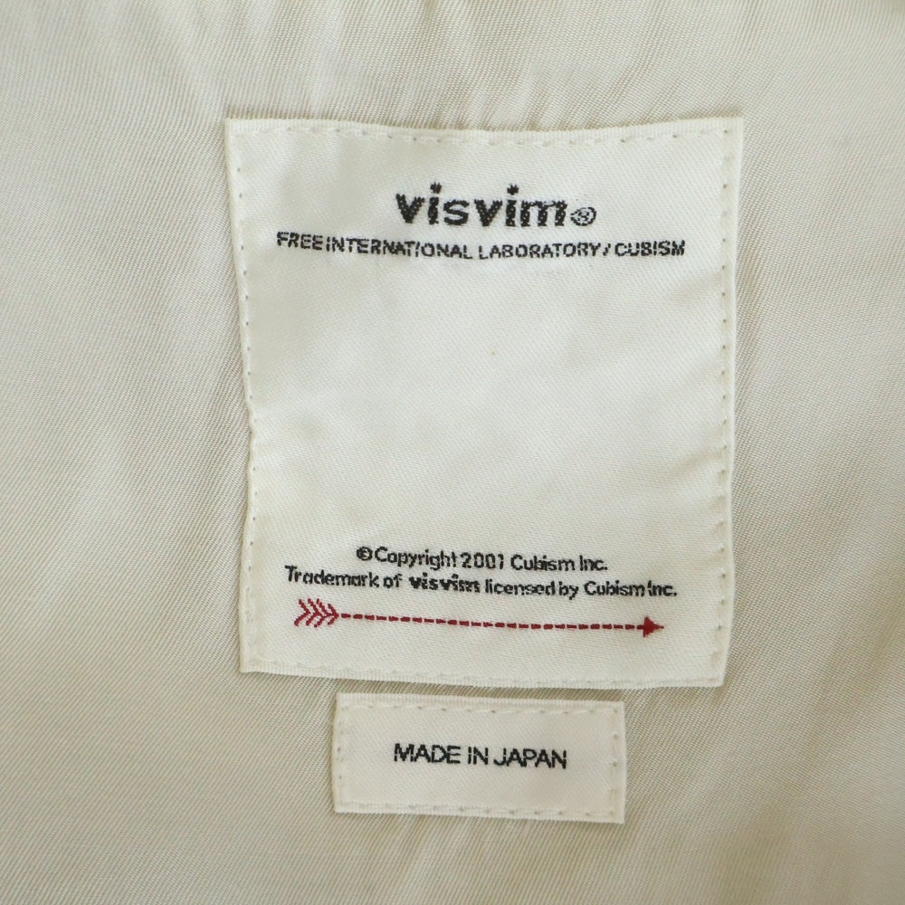 VISVIM(ヴィスヴィム) SOWER JKT テーラードジャケット グレー 0122105013015