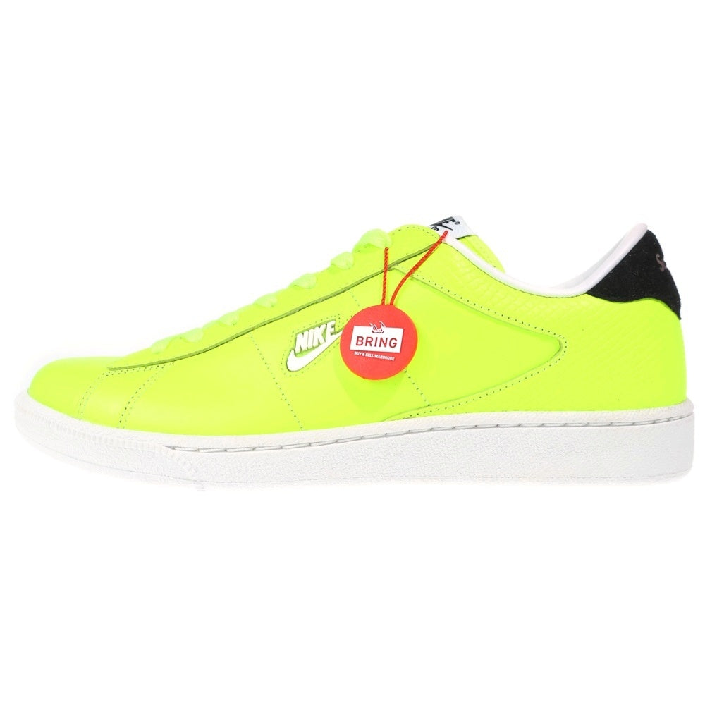 NIKE SB(ナイキエスビー) 【観賞用2012年製】13SS ×SUPREME TENNIS CLASSIC シュプリーム テニスクラシック ローカットスニーカーシューズ イエロー US9/27cm 556045-710