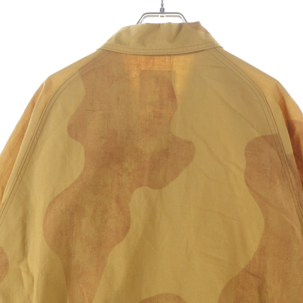 VISVIM(ヴィスヴィム) FOUR WINDS COAT ウール リネン ロングコート ブラウン 0121205013026