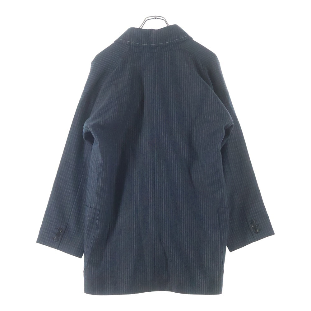 VISVIM(ヴィスヴィム) NEW HOPE JKT ストライプ テーラードジャケット ブラック
