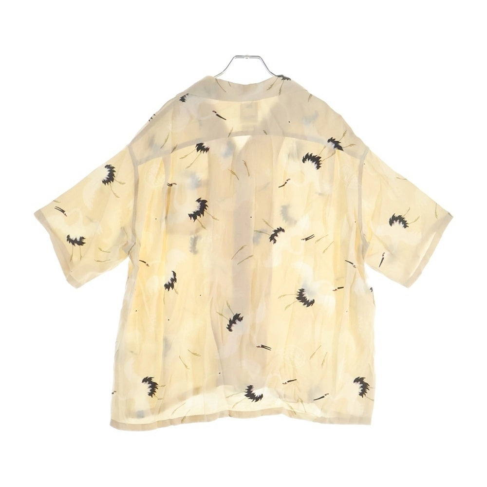 VISVIM(ヴィスヴィム) CROSBY SHIRT S/S HIKAKU 半袖シャツ ベージュ
