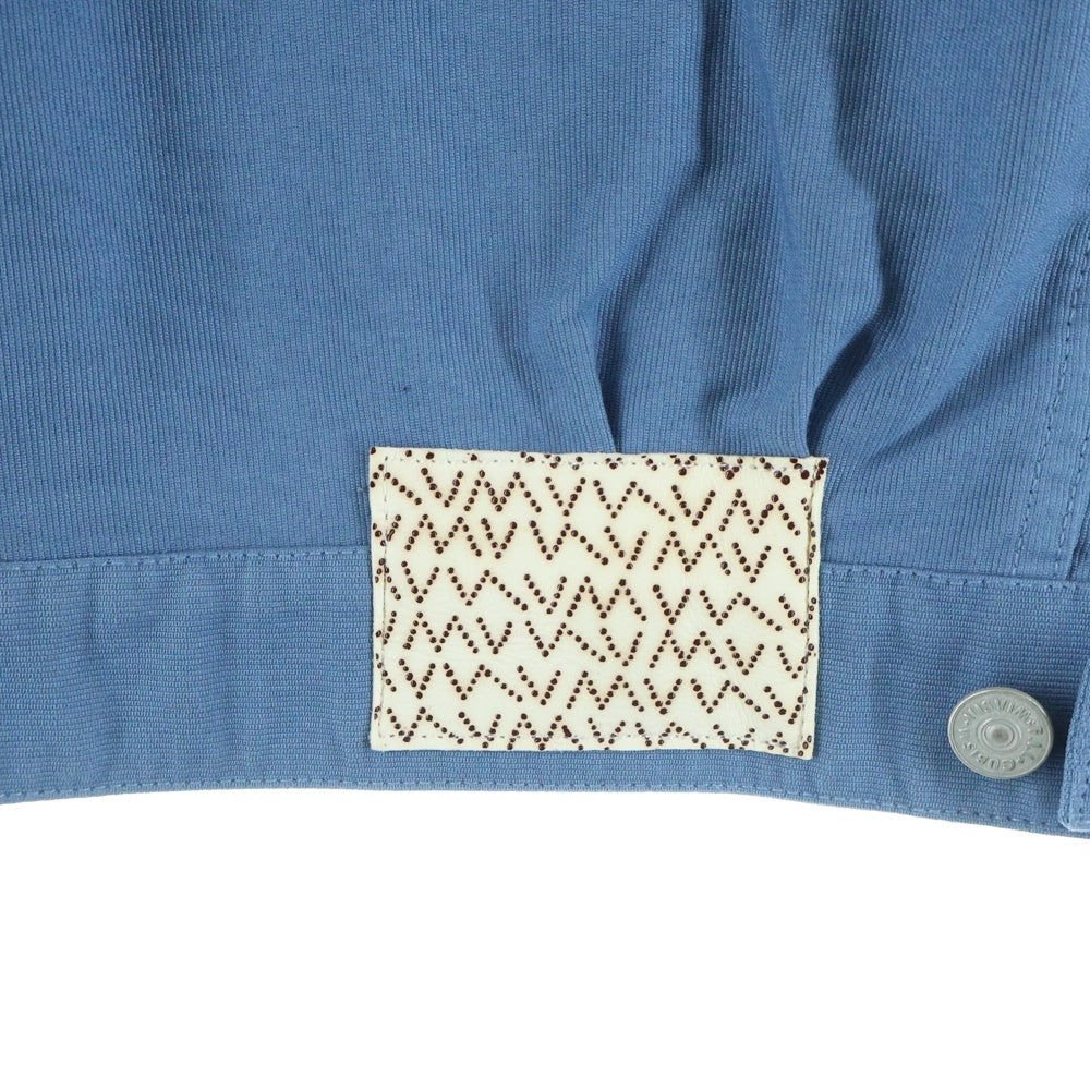 VISVIM(ヴィスヴィム) 2ND TYPE コットン トラッカージャケット ブルー 0117205013035