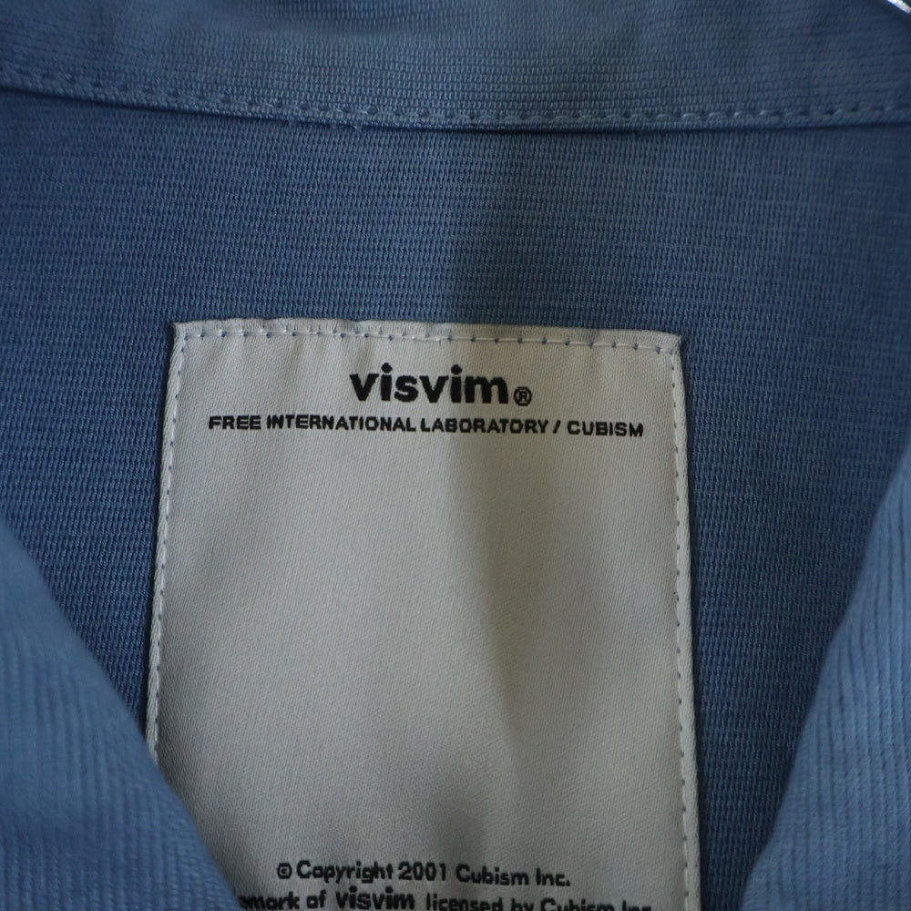 VISVIM(ヴィスヴィム) 2ND TYPE コットン トラッカージャケット ブルー 0117205013035