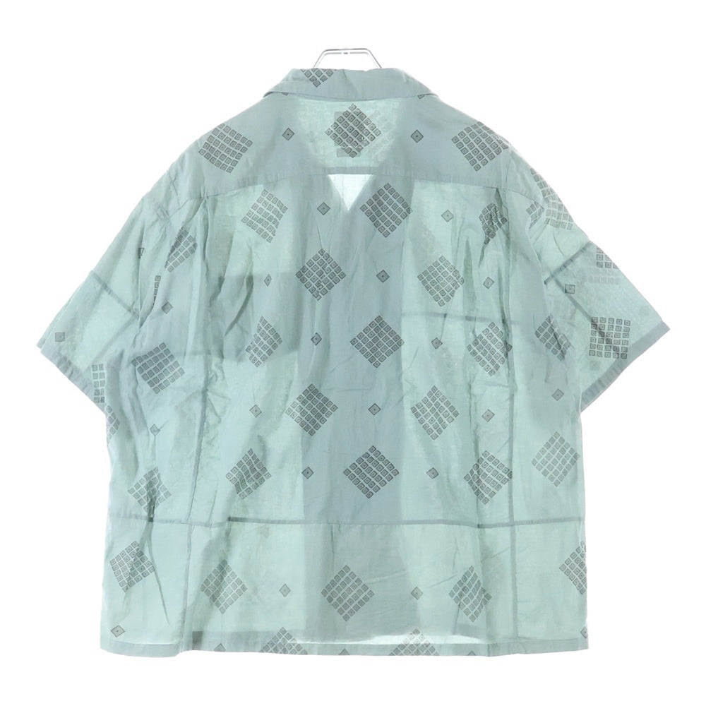 VISVIM(ヴィスヴィム) WALLIS SHIRT S/S シャツ 半袖シャツ グリーン 0121105011011