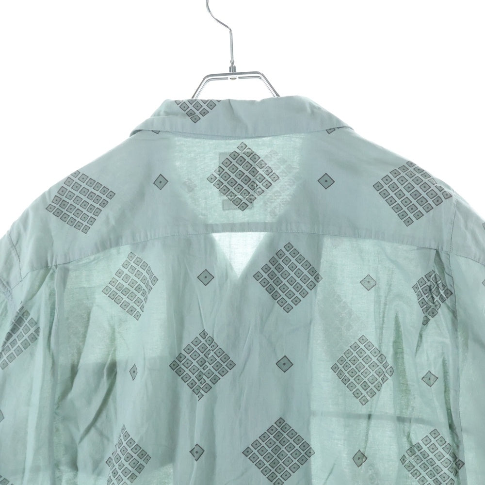 VISVIM(ヴィスヴィム) WALLIS SHIRT S/S シャツ 半袖シャツ グリーン 0121105011011