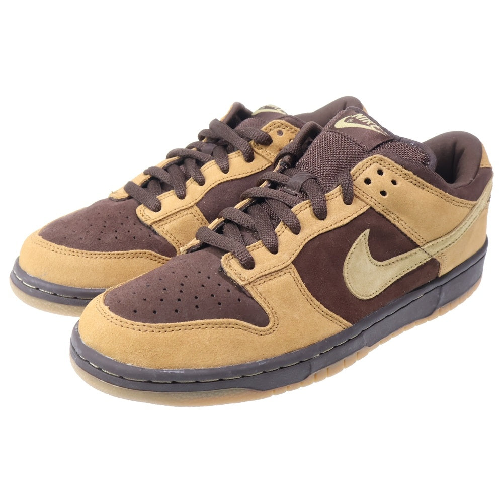 NIKE SB(ナイキエスビー) 【観賞用2003年製】DUNK LOW PRO Brown Pack ダンクロー ブラウンパック ローカットスニーカーシューズ ブラウン US9.5/27.5cm 304292-221