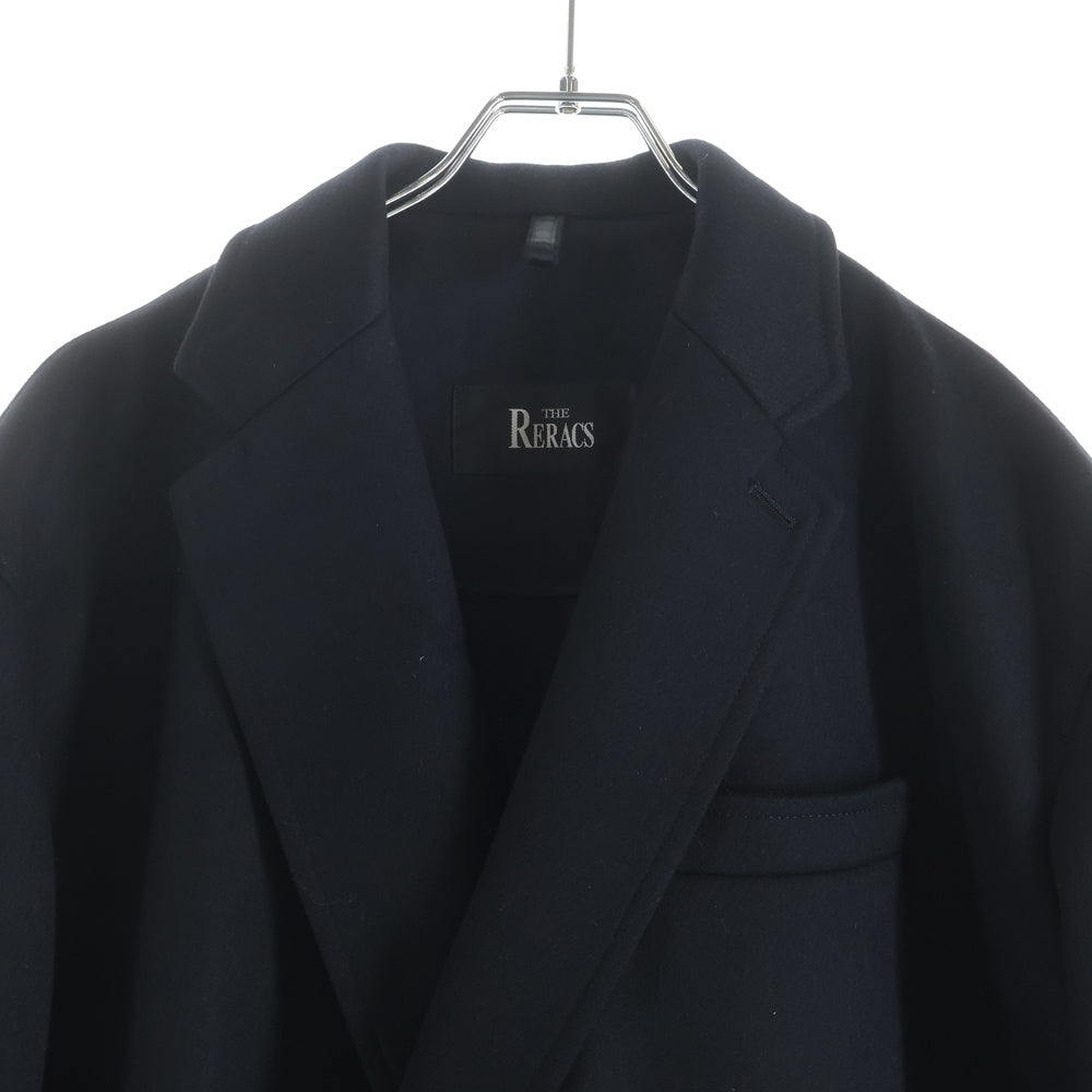 THE RERACS(ザ リラクス) 19AW ベルデッドチェスターコート ネイビー 19FW-RECT-217-2-J