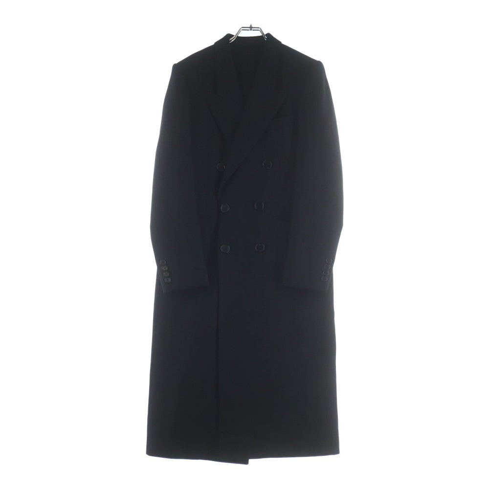 CELINE(セリーヌ) 19AW ウールフェルト ダブルブレスト オーバーコート ネイビー 2M224905E