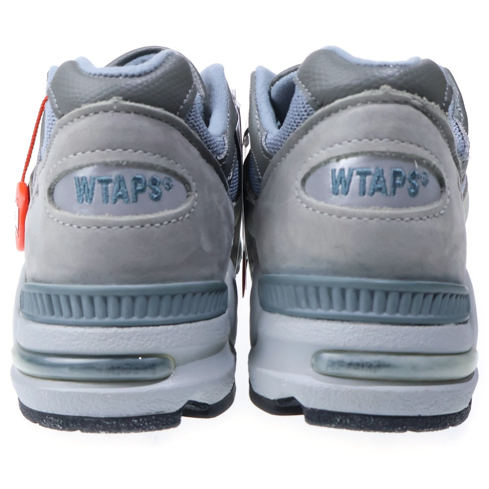 New Balance(ニューバランス) M990WT2 ×WTAPS 990V2 ダブルタップス スウェードレザー メッシュ ローカットスニーカー グレー US8/26cm
