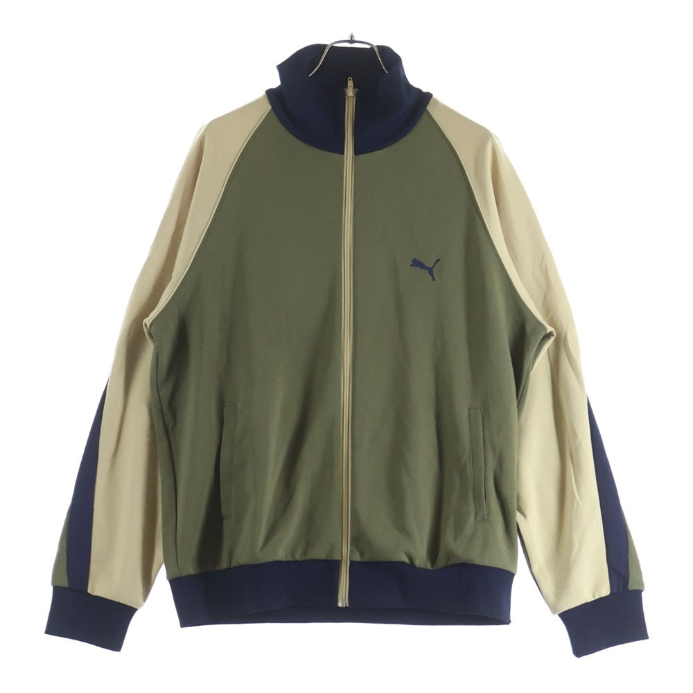 PUMA(プーマ) ×Scye T7 Track Jacket サイ ロゴ刺繍 トラックジャケット カーキ 631578