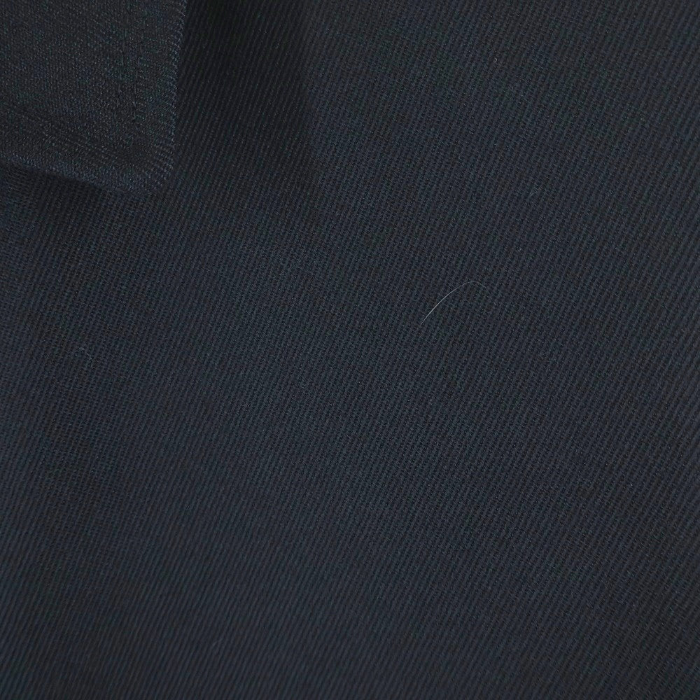 Yohji Yamamoto POUR HOMME(ヨウジヤマモト プールオム) 23AW アーミーギャバジン ビッグブラウス 長袖シャツ ブラック HJ-B02-101