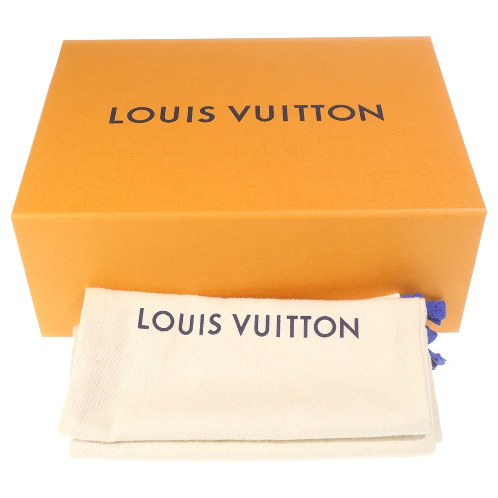LOUIS VUITTON(ルイヴィトン) ルクセンブルグライン モノグラム レザー ローカットスニーカー ブラック