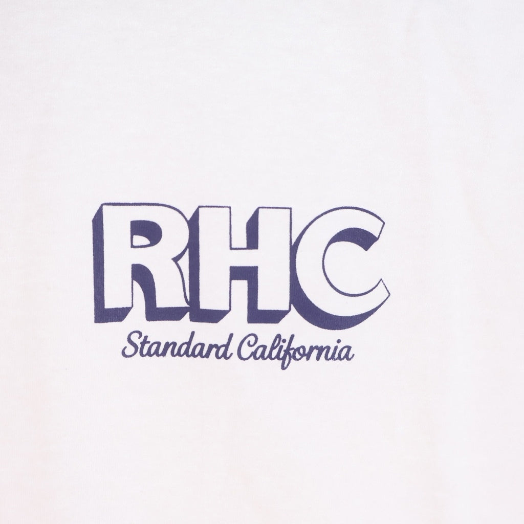 RHC Ron Herman(アールエイチシー ロンハーマン) ×スタンダードカリフォルニア フルーツオブザルーム ロゴプリント 半袖Tシャツ 2パック