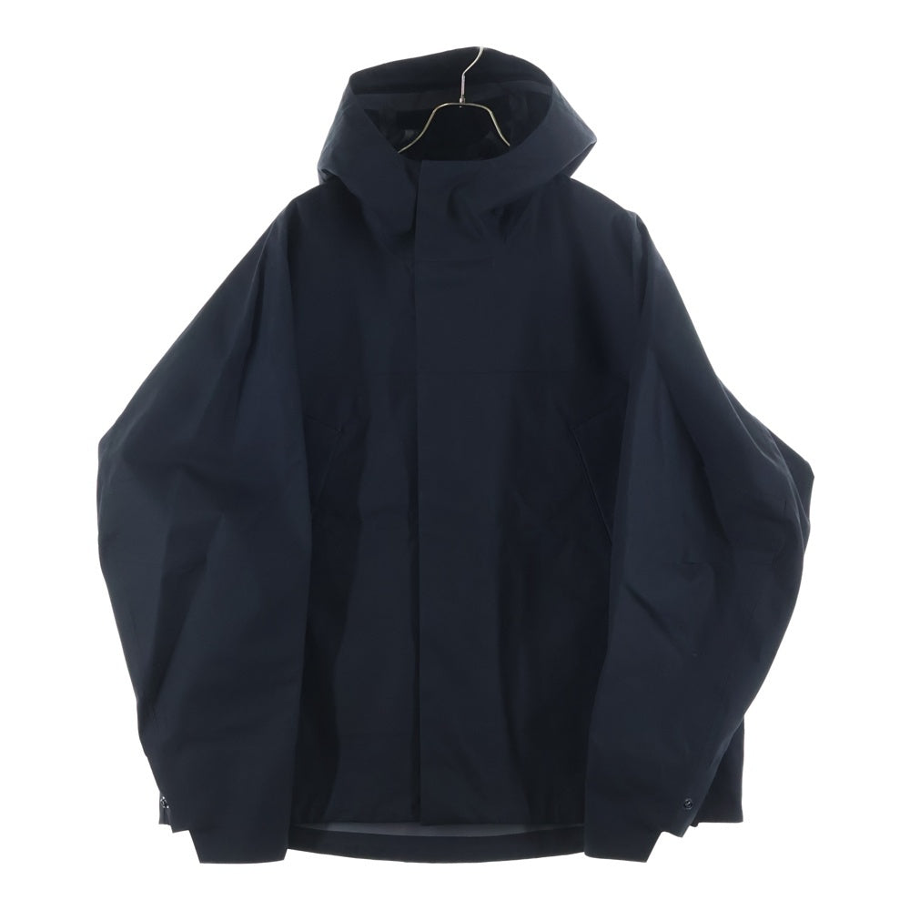 LEMAIRE(ルメール) 24AW Soft Technical Parka ソフト テクニカル パーカー ゴム引き ショートコート ジャケット ブラック OW1095 LF1294