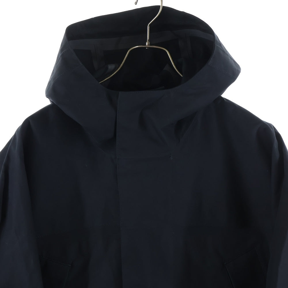 LEMAIRE(ルメール) 24AW Soft Technical Parka ソフト テクニカル パーカー ゴム引き ショートコート ジャケット ブラック OW1095 LF1294