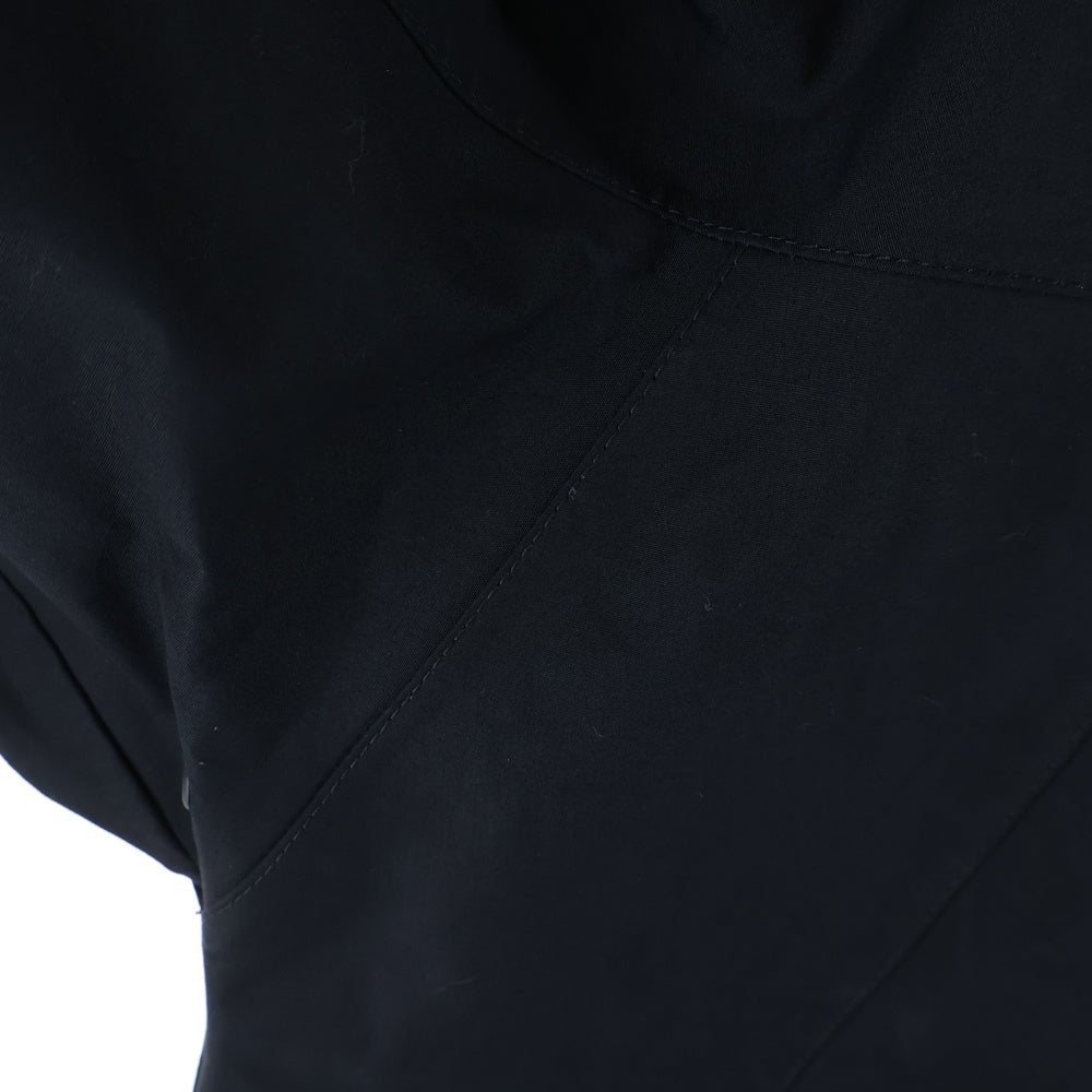 LEMAIRE(ルメール) 24AW Soft Technical Parka ソフト テクニカル パーカー ゴム引き ショートコート ジャケット ブラック OW1095 LF1294