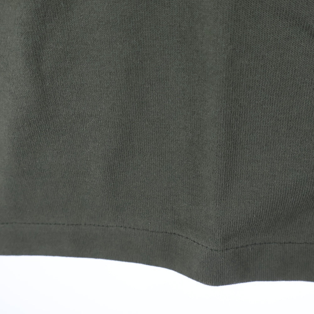 JIL SANDER(ジルサンダー) 24SS T-Shirt ロゴプリント クルーネック 半袖Tシャツ カットソー カーキ J21GC0001 J20215