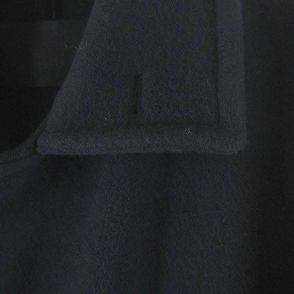 LEMAIRE(ルメール) 23AW WRAP COAT ラップコート ウールロングコート ブラック CO1037 LF1116