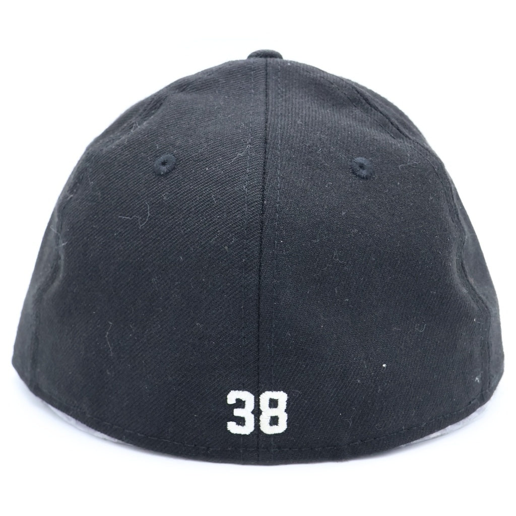 GOD SELECTION XXX(ゴッドセレクショントリプルエックス) ×NEWERA 59FIFTY ニューエラ ベースボールキャップ 帽子 ブラック/レッド