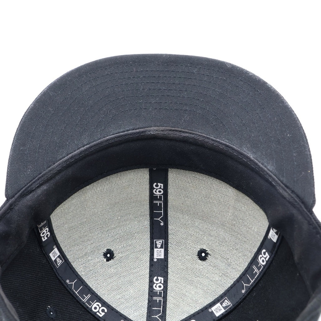 GOD SELECTION XXX(ゴッドセレクショントリプルエックス) ×NEWERA 59FIFTY ニューエラ ベースボールキャップ 帽子 ブラック/レッド