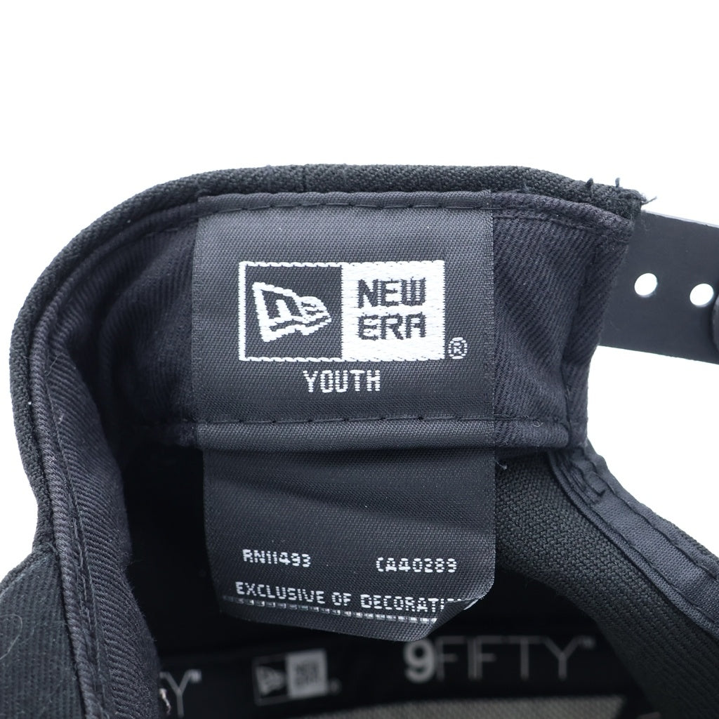 NEW ERA(ニューエラ) ×ポケットモンスター ピカチュウ スナップバック ベースボールキャップ 帽子 キッズ ブラック