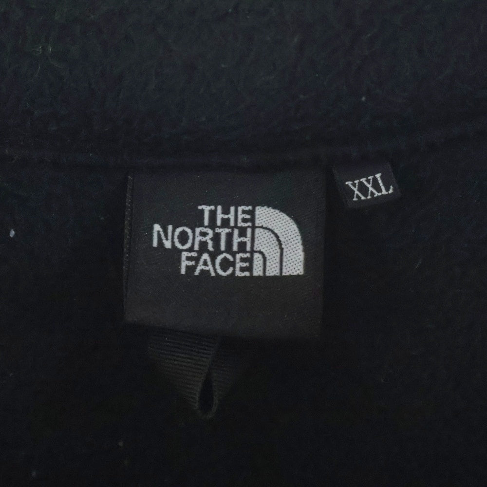 THE NORTH FACE(ザノースフェイス) TRANCE ANTERCTICA FLEECE JACKET トランスアンタークティカ ラバーワッペン付 ロゴ刺繍 フリース ジャケット ブルゾン ブラック NA72235
