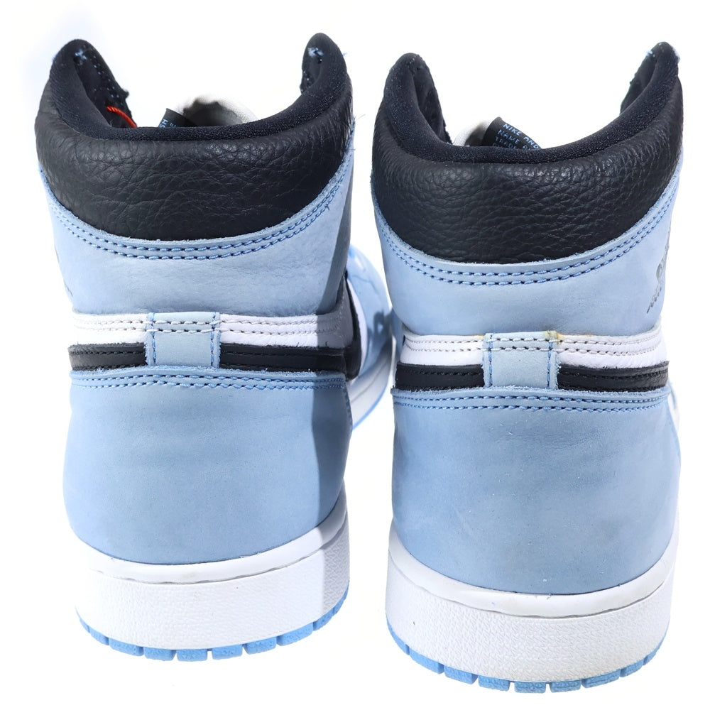 NIKE(ナイキ) AIR JORDAN 1 RETRO HIGH OG UNIVERSITY BLUE 555088-134 エアジョーダン1 ユニバーシティブルー ハイカットスニーカー ブルー/ホワイト US10.5/28.5cm