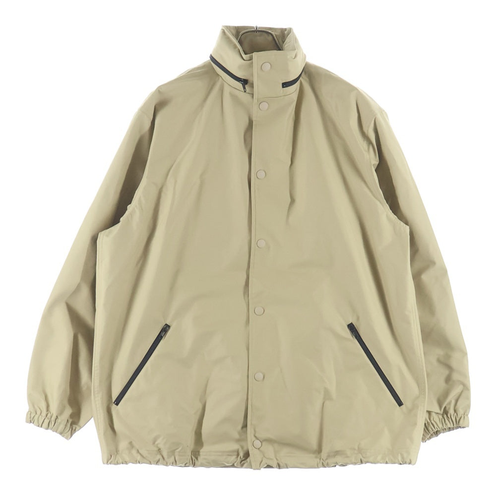 BALENCIAGA(バレンシアガ) 19AW オーバーサイズ バックロゴ ウィンドブレーカー ナイロンジャケット ベージュ 556168 TCO11